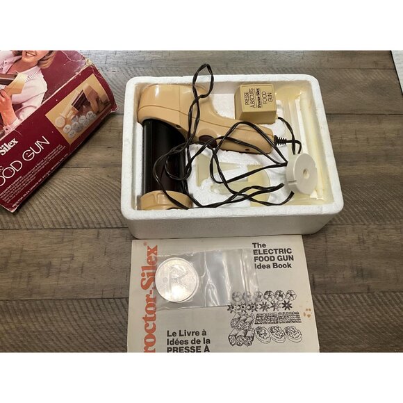 Proctor Silex Electric Food Gun Cookie Press   Baking Christmas Cookies - Picture 3 of 3